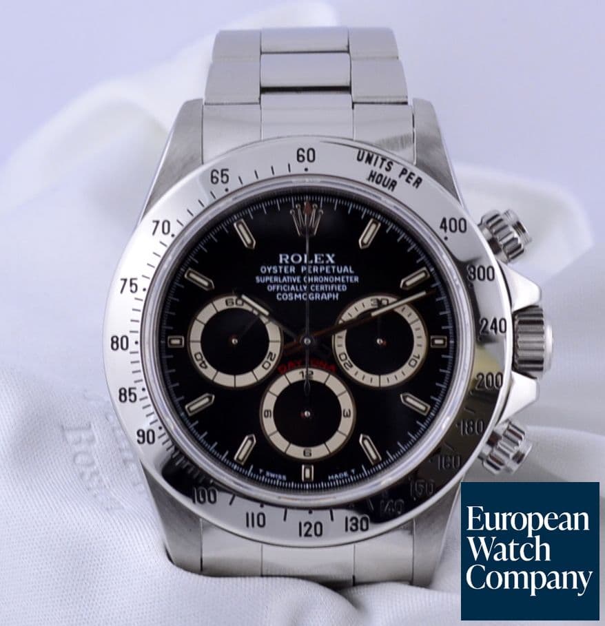 Image of Rolex Daytona SS Black Dial Zenith