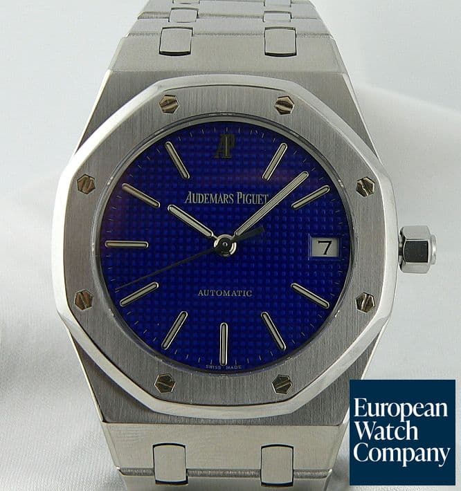 Image of Audemars Piguet Royal Oak SS/SS Blue