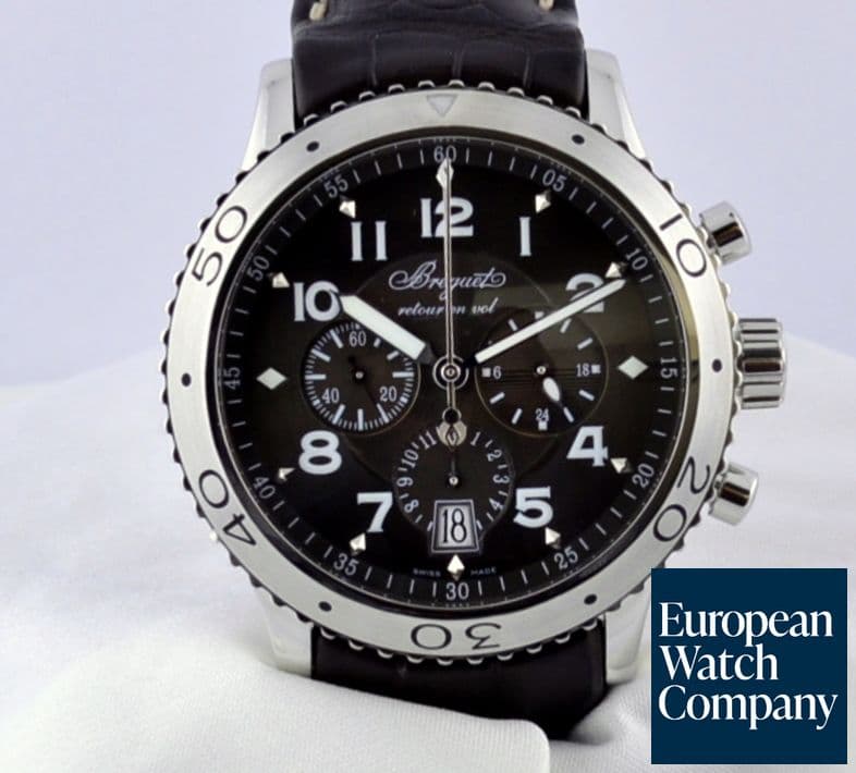 Image of Breguet Type XXI Flyback SS/Strap