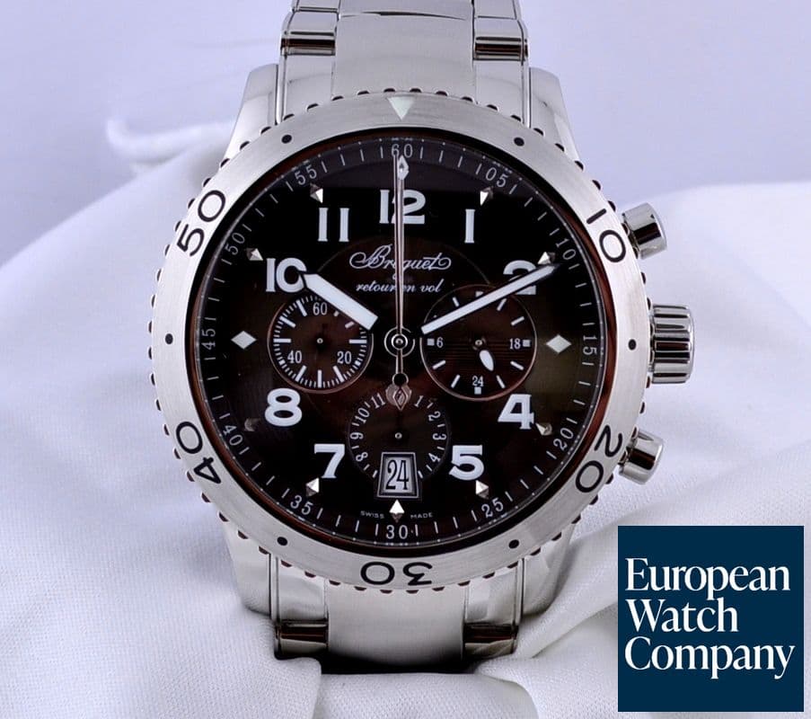 Image of Breguet Type XXI Flyback SS/SS





