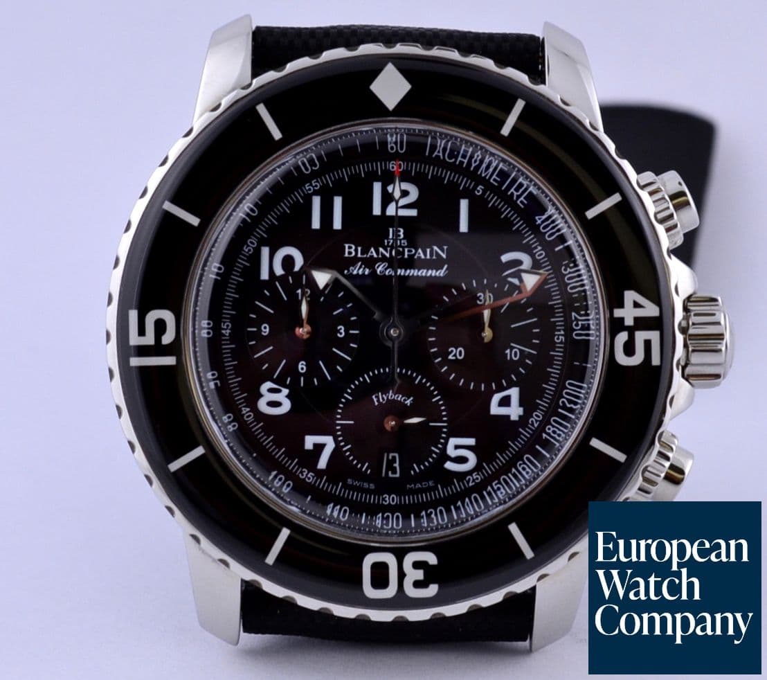 Image of Blancpain Fifty Fathoms Chronograph SS/Kevlar 