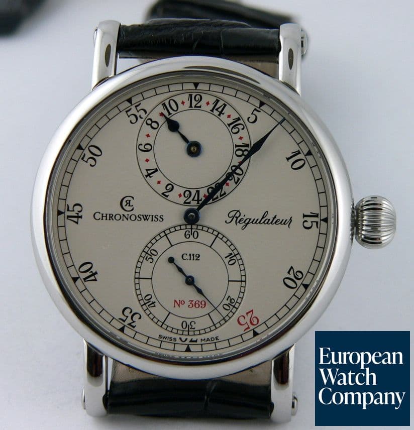 Image of Chronoswiss Regulateur 24 Manual Wind SS 