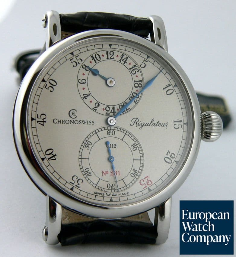 Image of Chronoswiss Regulateur 24 Manual Wind SS 