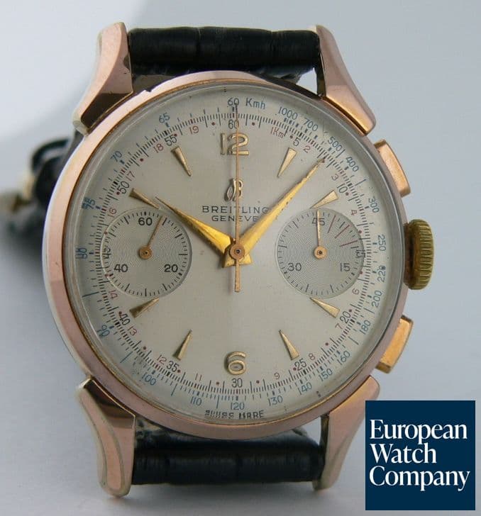 Image of Breitling Chrono Rose Gold Plated and Steel
 