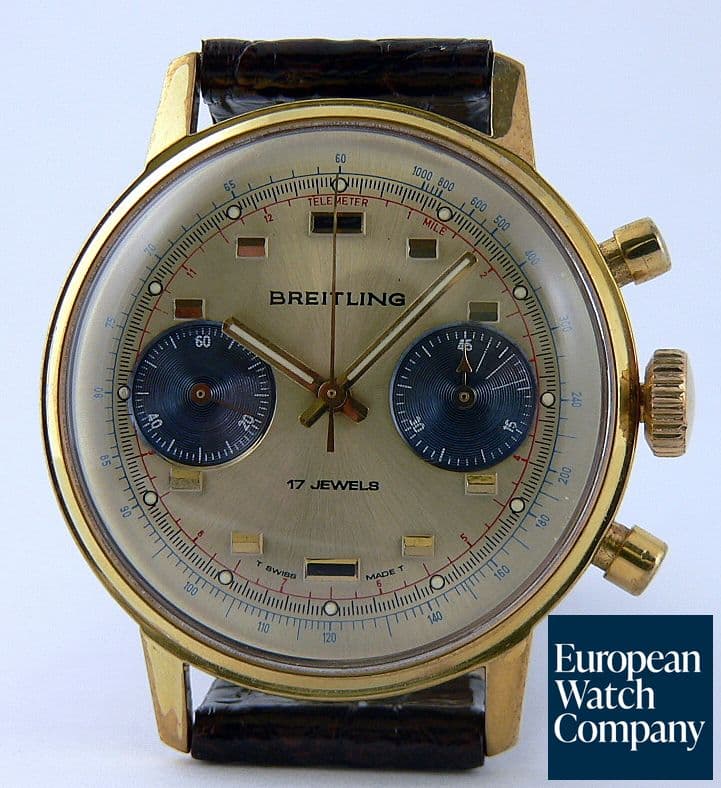 Image of Breitling Chrono Yellow Gold Plated and Steel
 