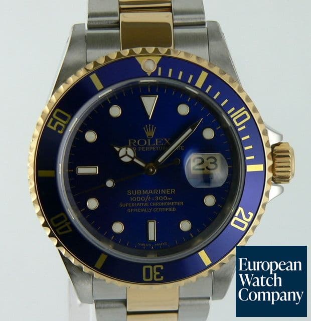 Image of Rolex Submariner 2 Tone Blue