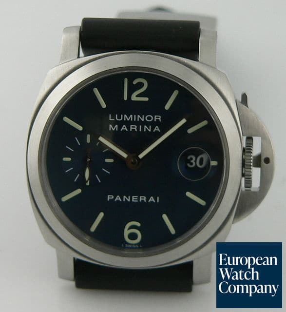 Image of Panerai Luminor Marina 40mm
Blue Dial
