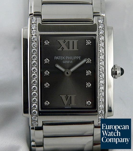 Image of Patek Philippe Twenty-4 4910 SS/SS Gray