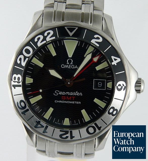 Image of Omega Seamaster GMT Black Dial