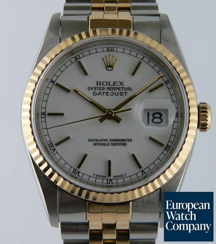 Image of Rolex Datejust 2T White Dial
Jubilee (1995)