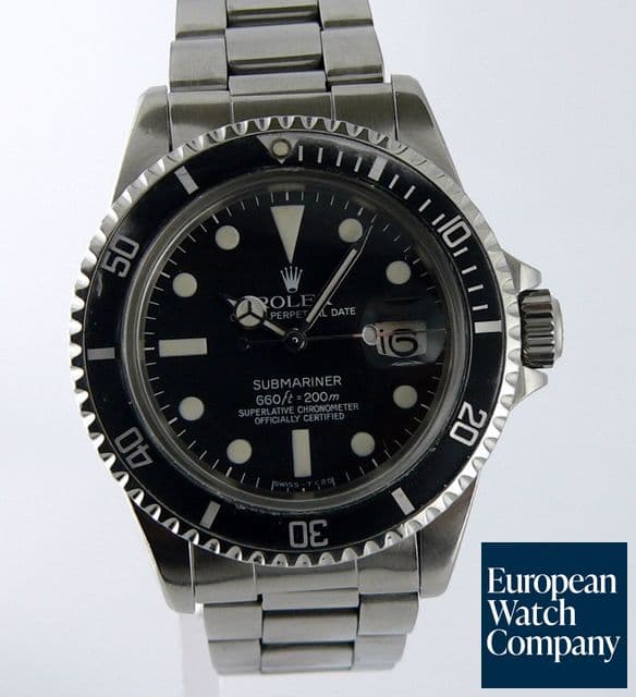 Image of Rolex Submariner SS/SS 1680 Circa 1979