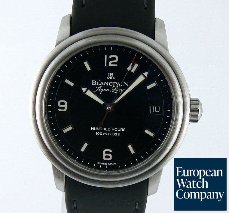 Image of Blancpain Aqualung SS/Rubber
