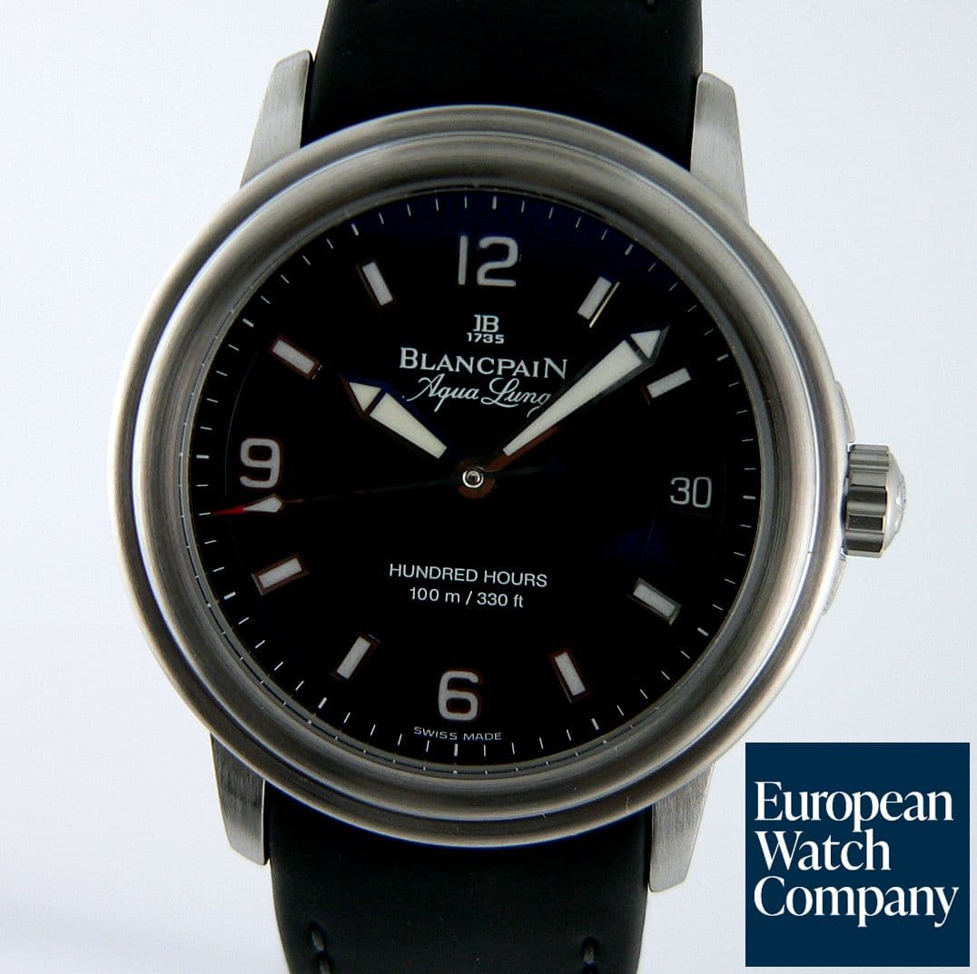 Image of Blancpain Aqualung SS/Rubber
