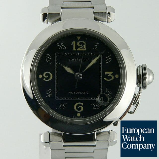 Image of Cartier Pasha C Black Dial SS/SS