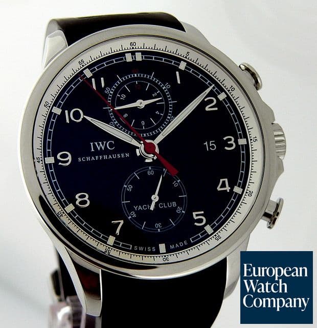 Image of IWC IWC Portuguese Yacht Club Flyback Black