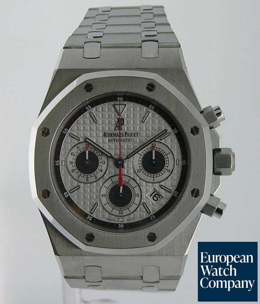 Image of Audemars Piguet Royal Oak "Panda" Chronograph Silver 
