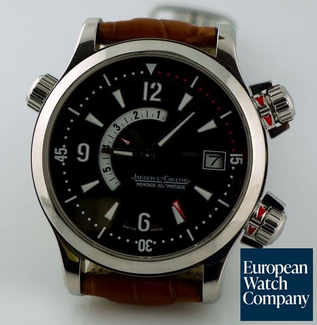 Image of Jaeger LeCoultre Master Compressor Memovox SS/Strap