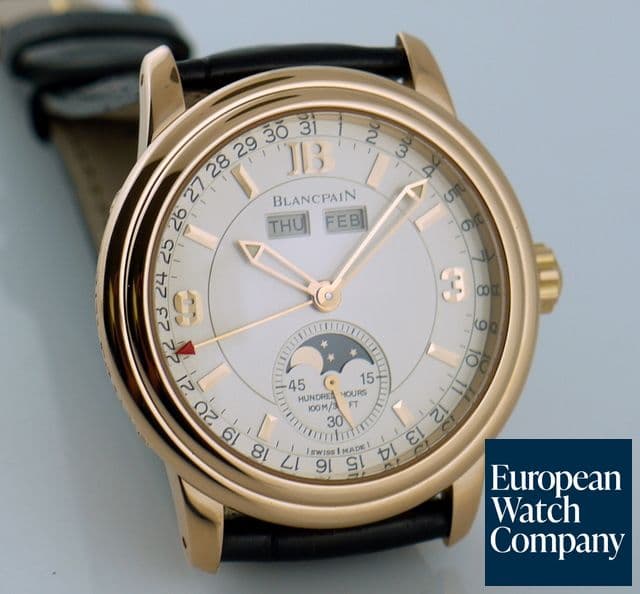 Image of Blancpain Triple Date Rose Gold 