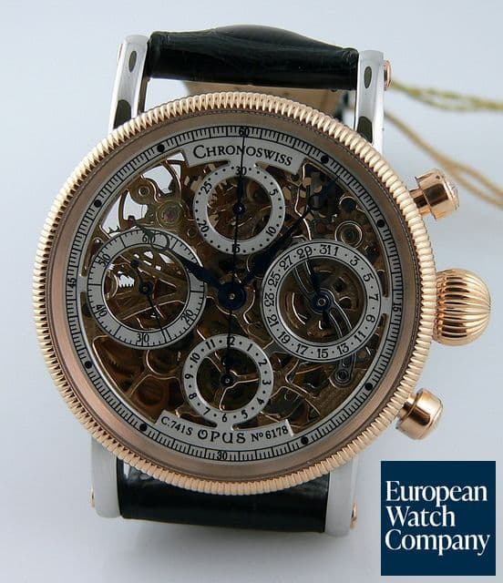 Image of Chronoswiss Opus Steel/18K Rose 