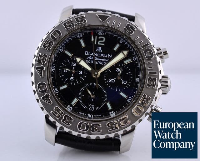 Image of Blancpain Air Command Flyback Chronograph SS