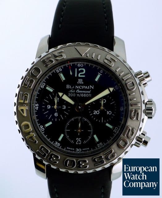 Image of Blancpain Air Command Flyback Rubber 