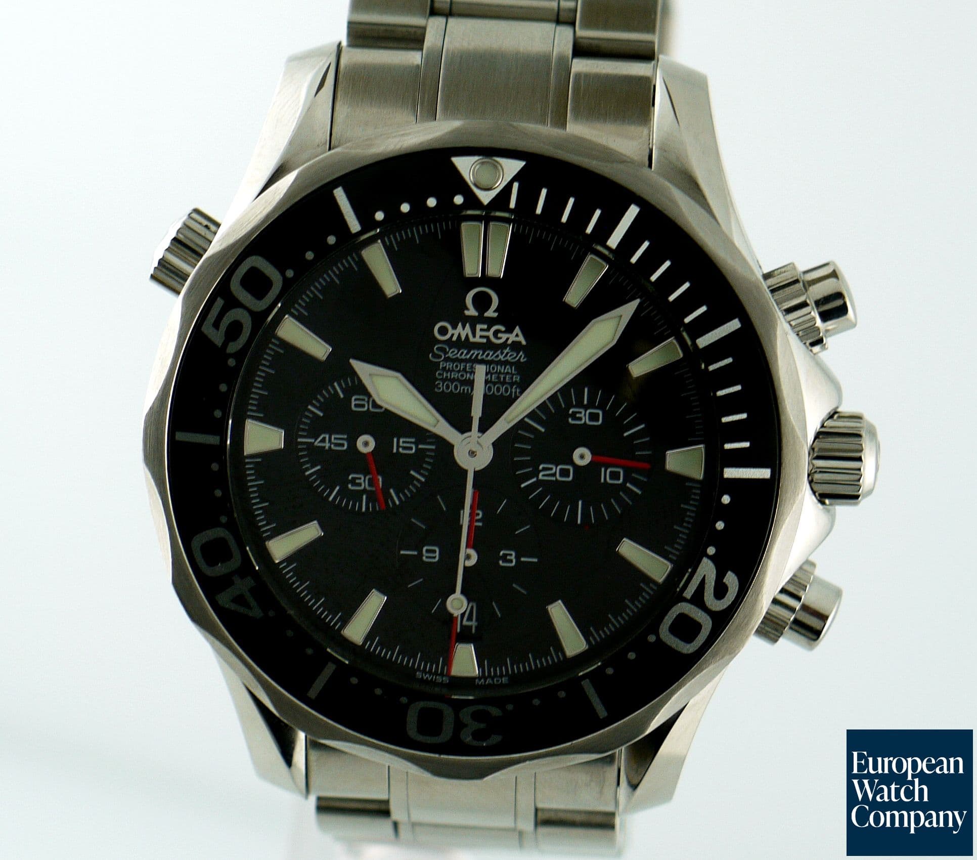 Image of Omega Seamaster Chronograph Black 
