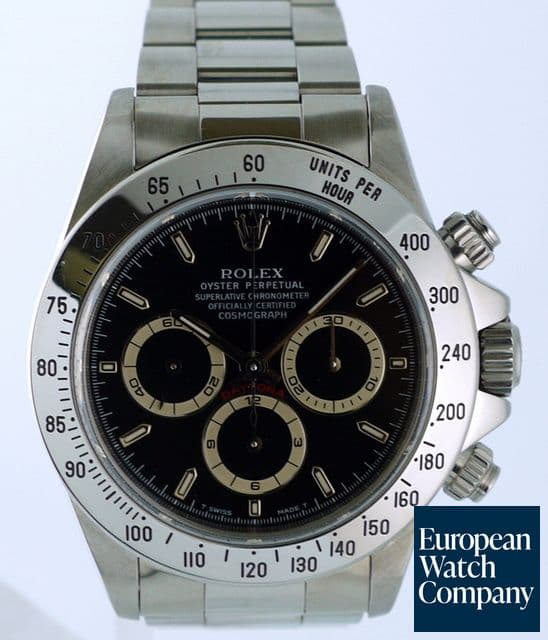 Image of Rolex Daytona SS Black Dial Zenith