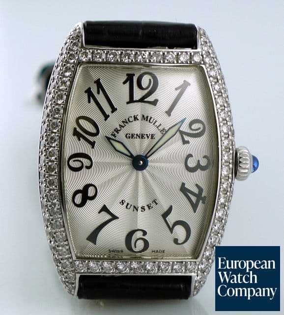 Image of Franck Muller Cintree Curvex WG Qtz
"Sunset"