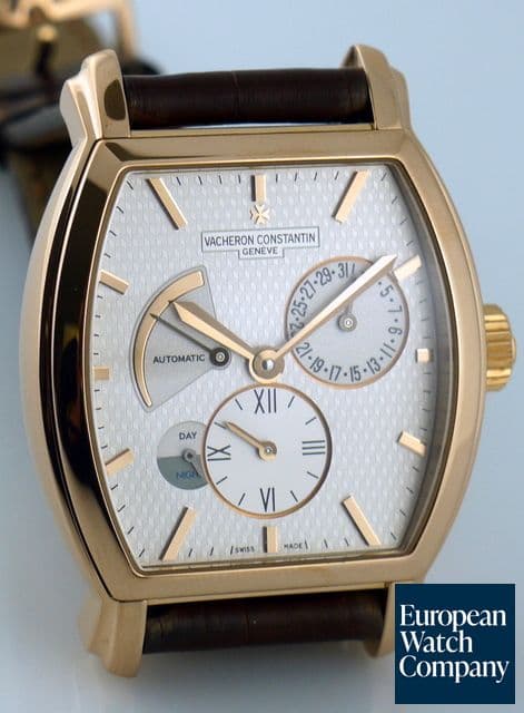 Image of Vacheron Constantin Malte Tonneau Dual Time 18K Rose Gold 
