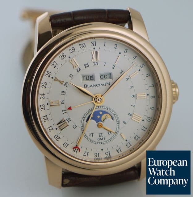 Image of Blancpain Le Brassus 3 Date/Moon GMT Rose