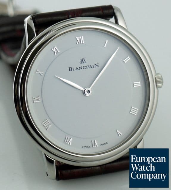 Image of Blancpain Ultra Slim Manual Steel