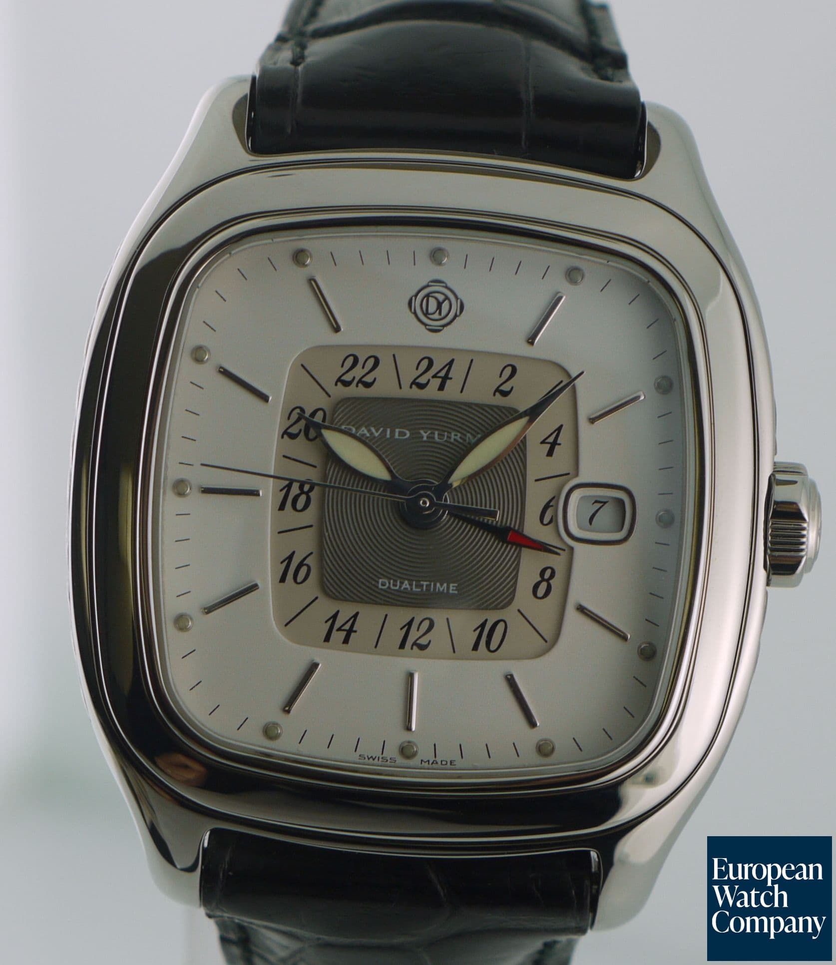 Image of David Yurman  Thoroughbred Dual Time GMT