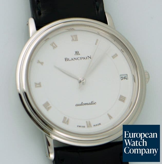 Image of Blancpain Ultra Slim Auto Platinum
For Asprey