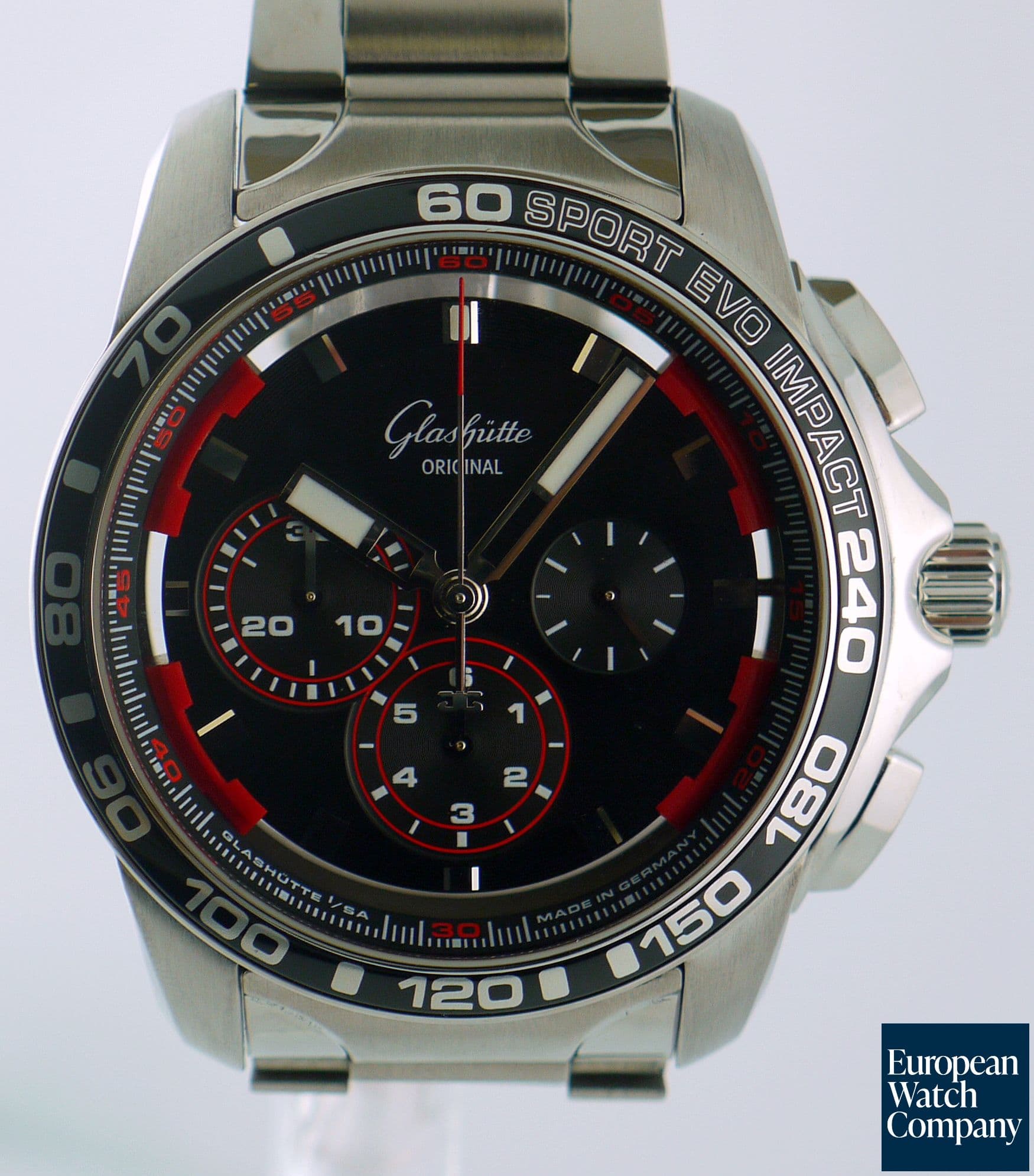 Image of Glashutte Original Sport Evolution Impact Chronograph 