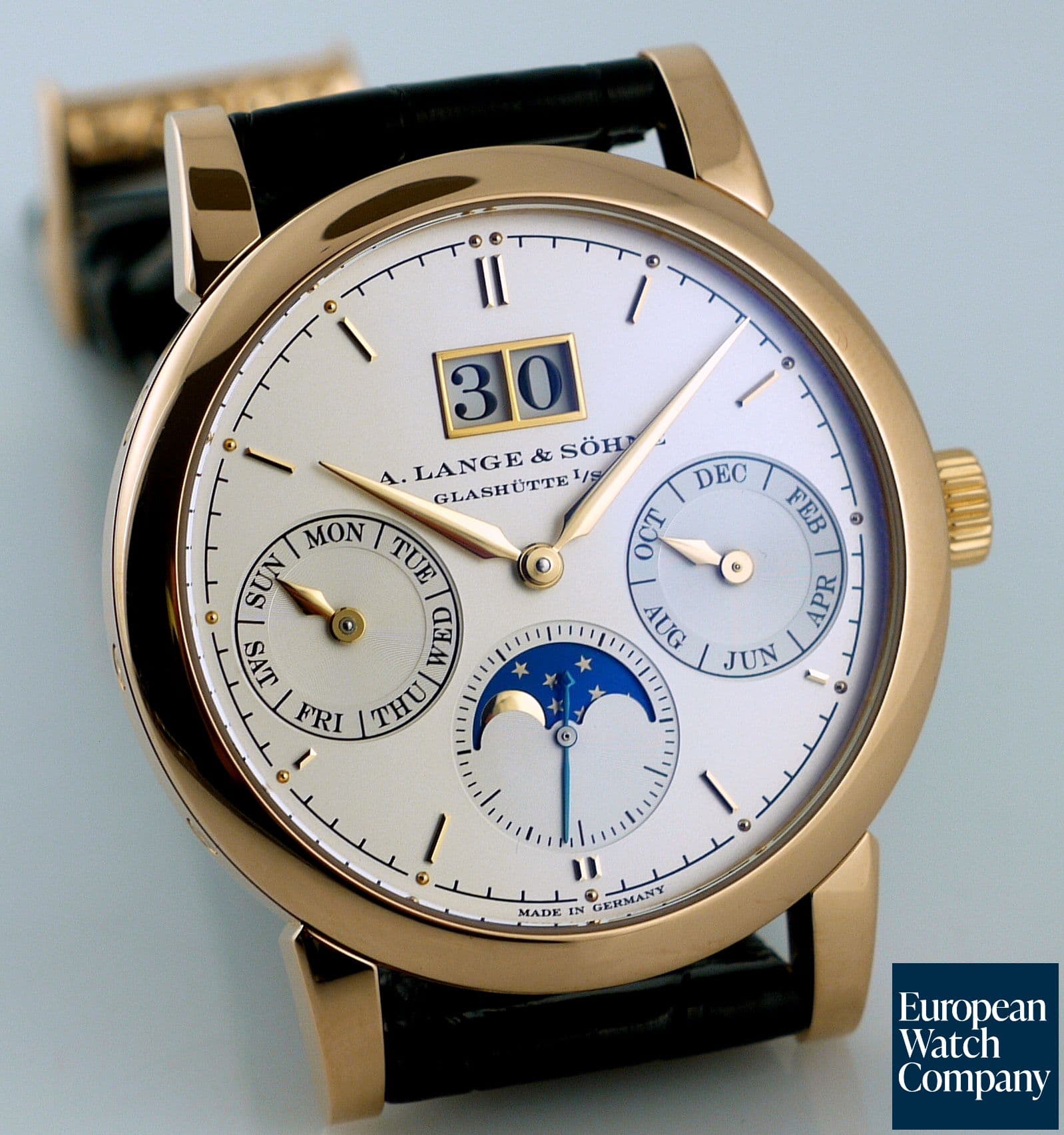 Image of A. Lange and Sohne Saxonia Annual Calendar Rose