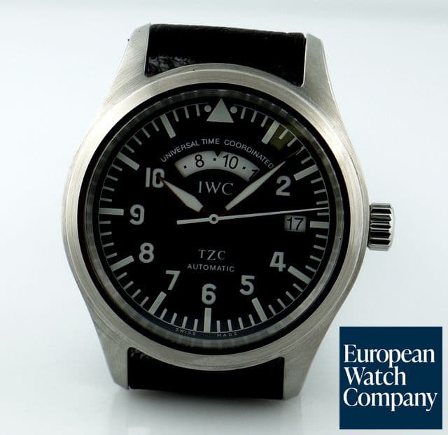Image of IWC UTC Black Dial Strap