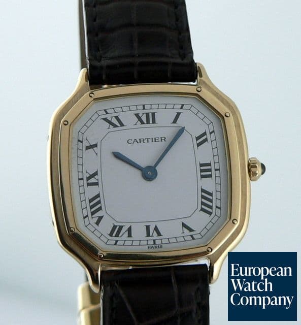 Image of Cartier Octagonal Mens
18K Yellow Gold