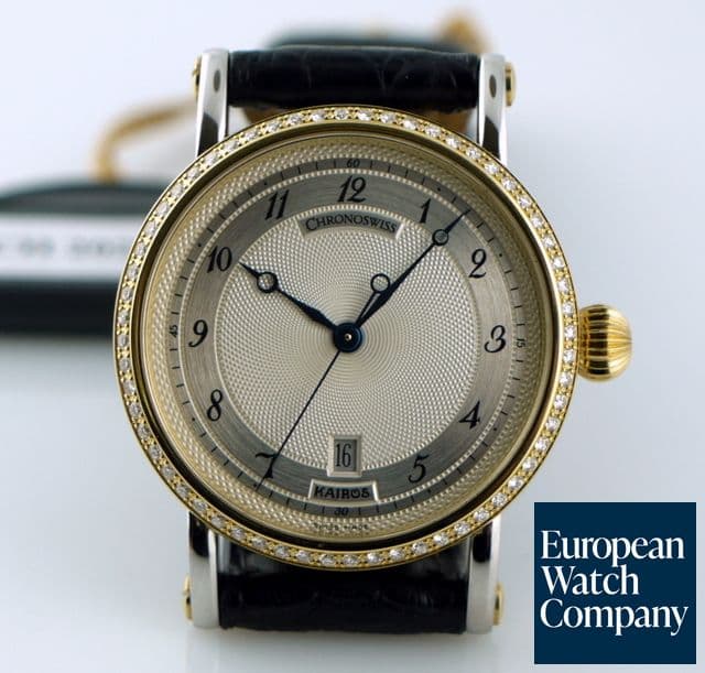 Image of Chronoswiss Kairos 18K/SS Lady Diamonds
