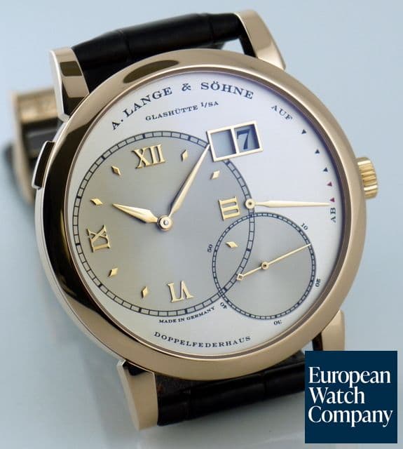Image of A. Lange and Sohne Grand Lange 1 Rose White Dial