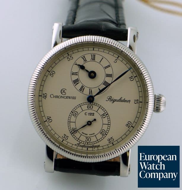 Image of Chronoswiss Regulator Midsize Steel White Dial 


