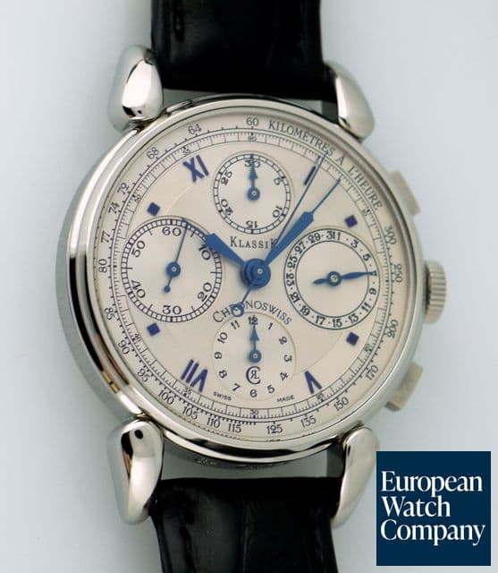 Image of Chronoswiss Klassik Chronograph Silver