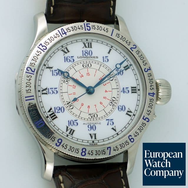 Image of Longines Lindbergh Angle Hour
75th Anniversary Edition