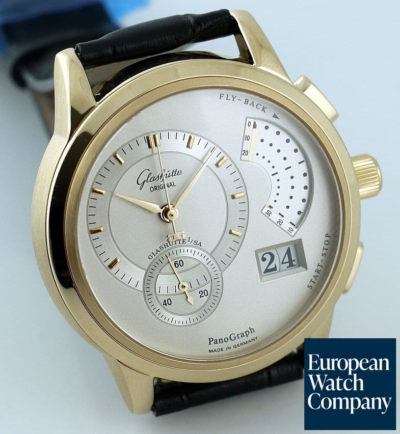 Image of Glashutte Original PanoGraph Flyback 18K Rose Gold 39MM
  