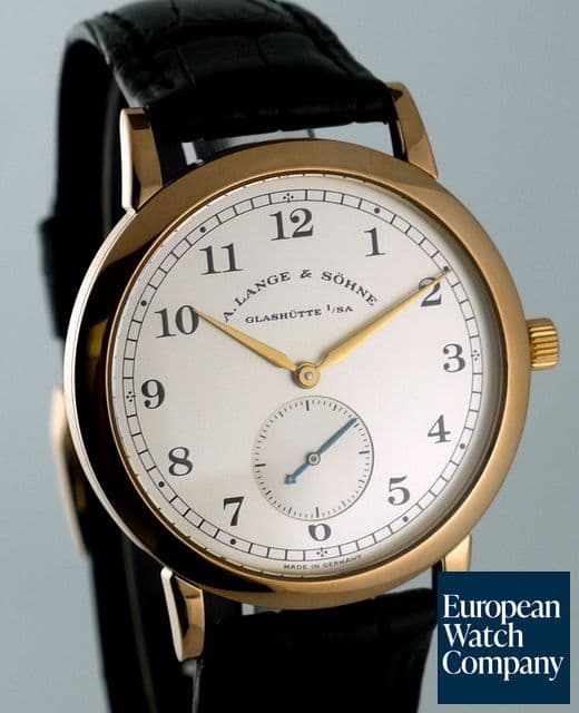 Image of A. Lange and Sohne 1815 Rose Gold Silver Dial