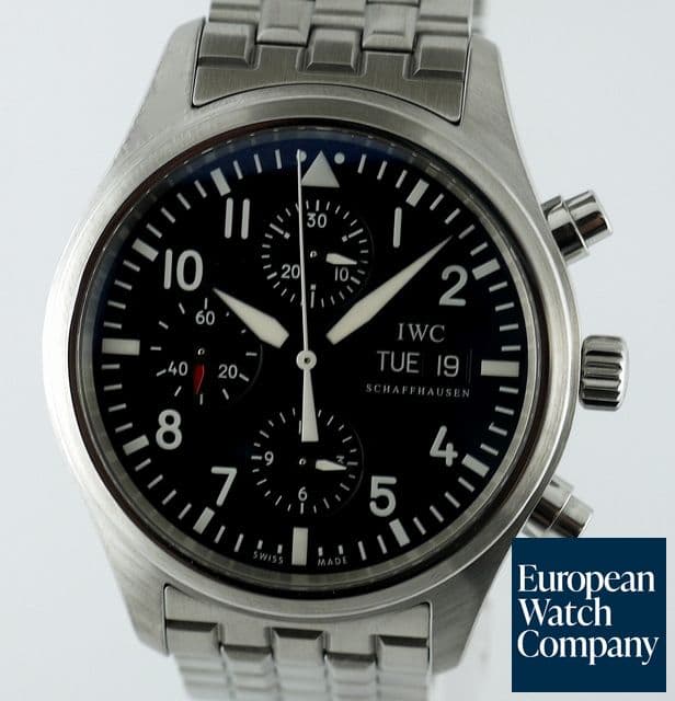 Image of IWC Fliegeuhr Chronograph SS/SS