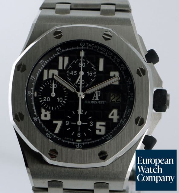 Image of Audemars Piguet Royal Oak Offshore SS/SS Black