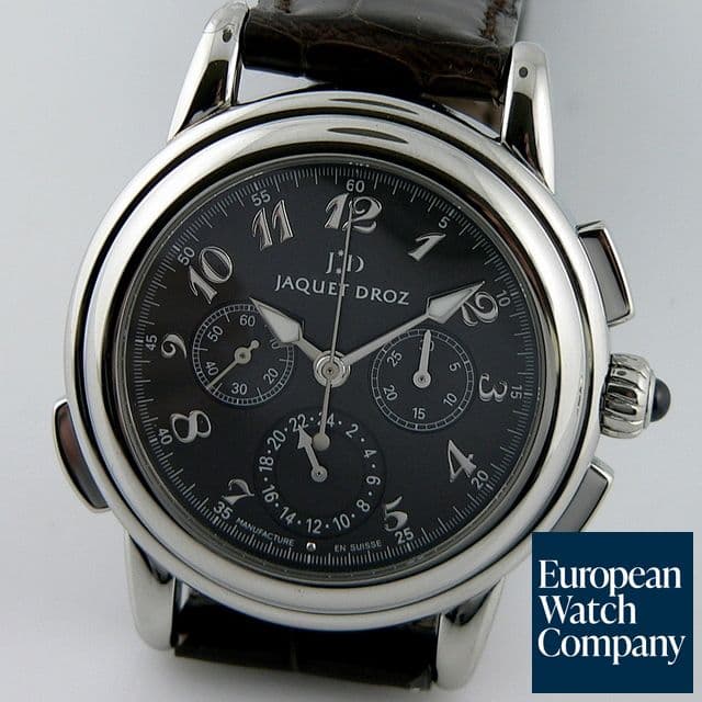 Image of Jaquet Droz Hommage Londres 1774
Chronograph GMT
Steel