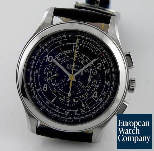 Image of Zenith Class Black
chrono 44mm
