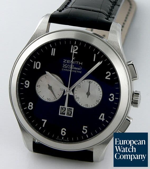 Image of Zenith Grande Class Black Chronograph
