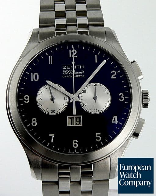 Image of Zenith Grande Class Black Chronograph
